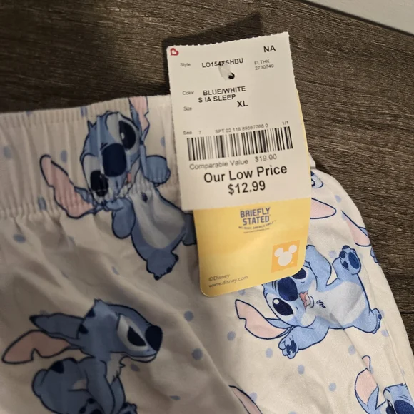 Disney Stitch Pajama Set And Socks - Picture 9 of 9